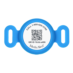 QR Code Medical ID Tag without Location Tracker